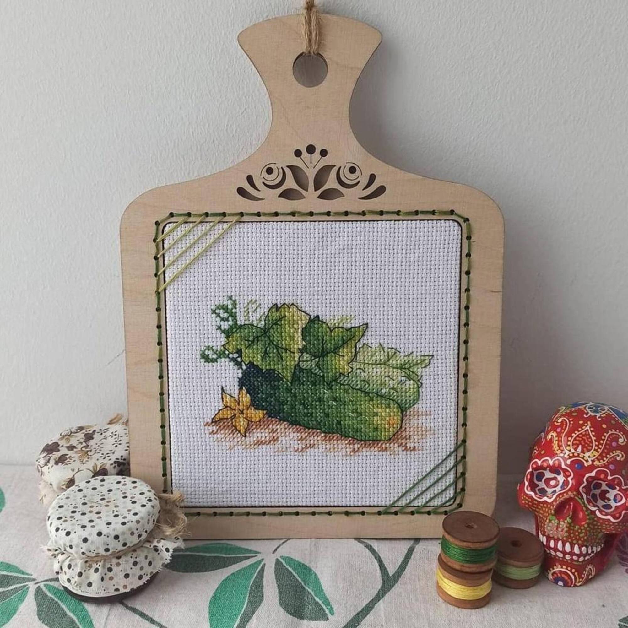MP Studia Fresh From The Garden Cross Stitch Kit